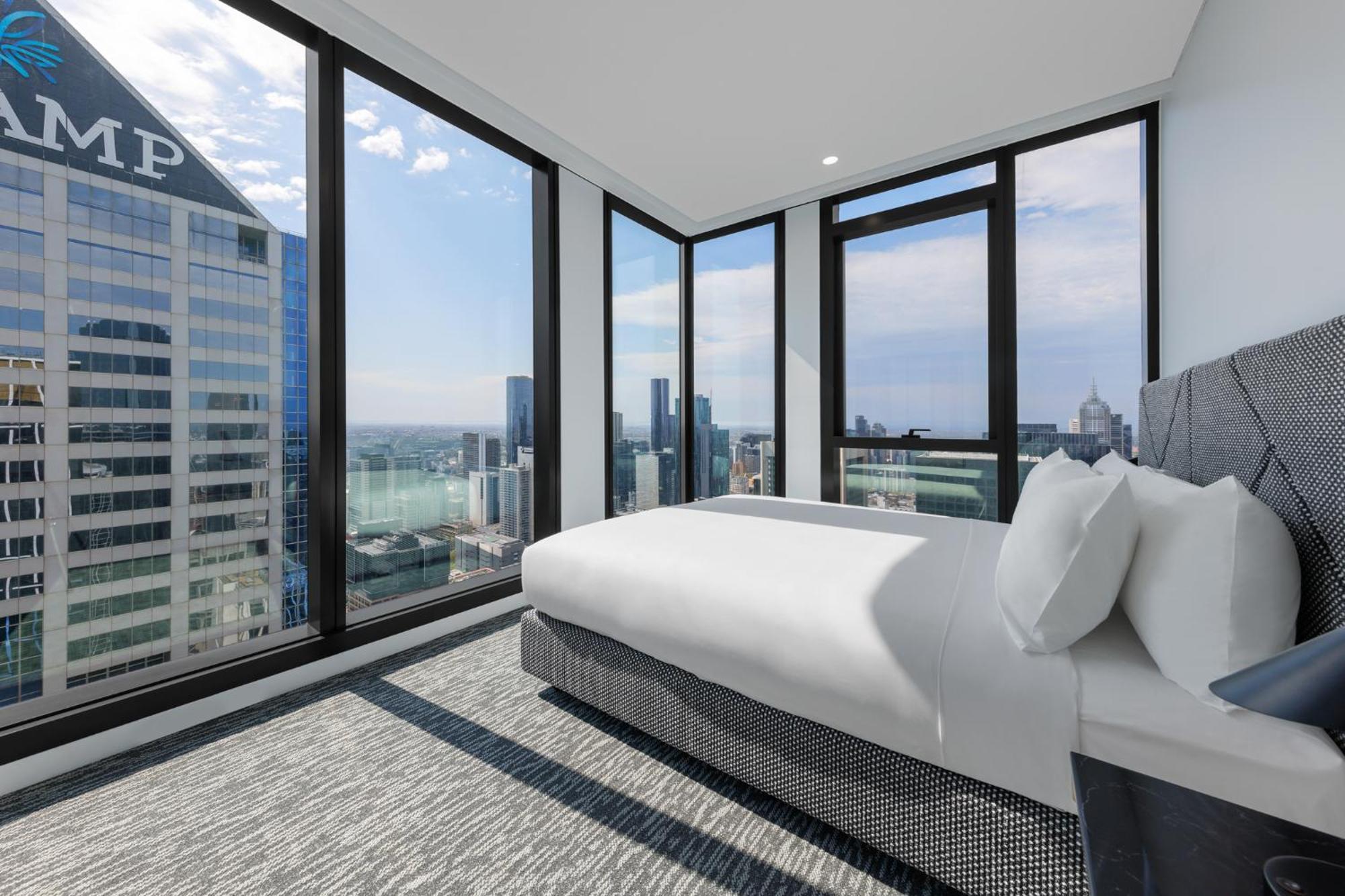 Meriton Suites Melbourne Ngoại thất bức ảnh Bedroom
