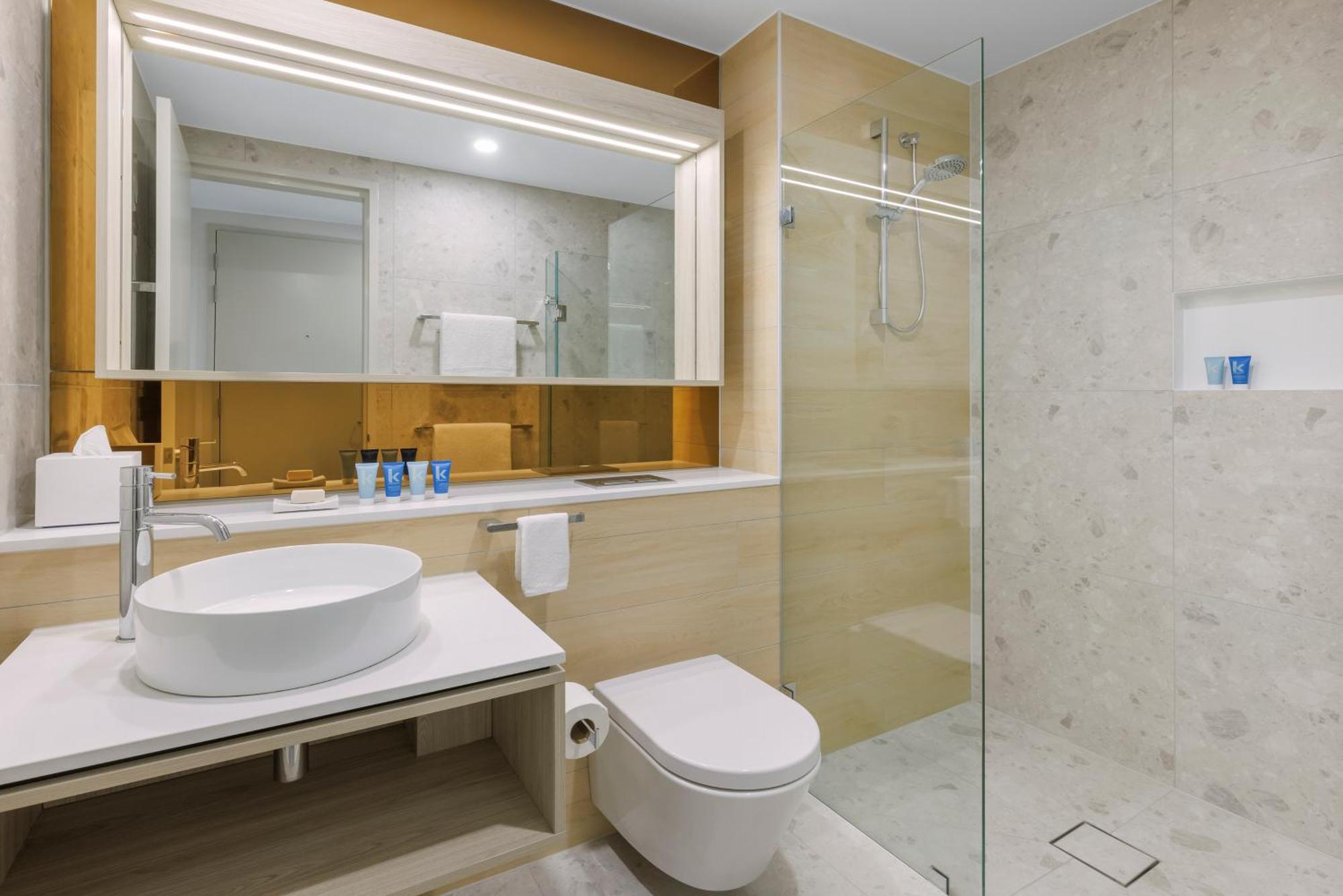 Meriton Suites Melbourne Ngoại thất bức ảnh Bathroom