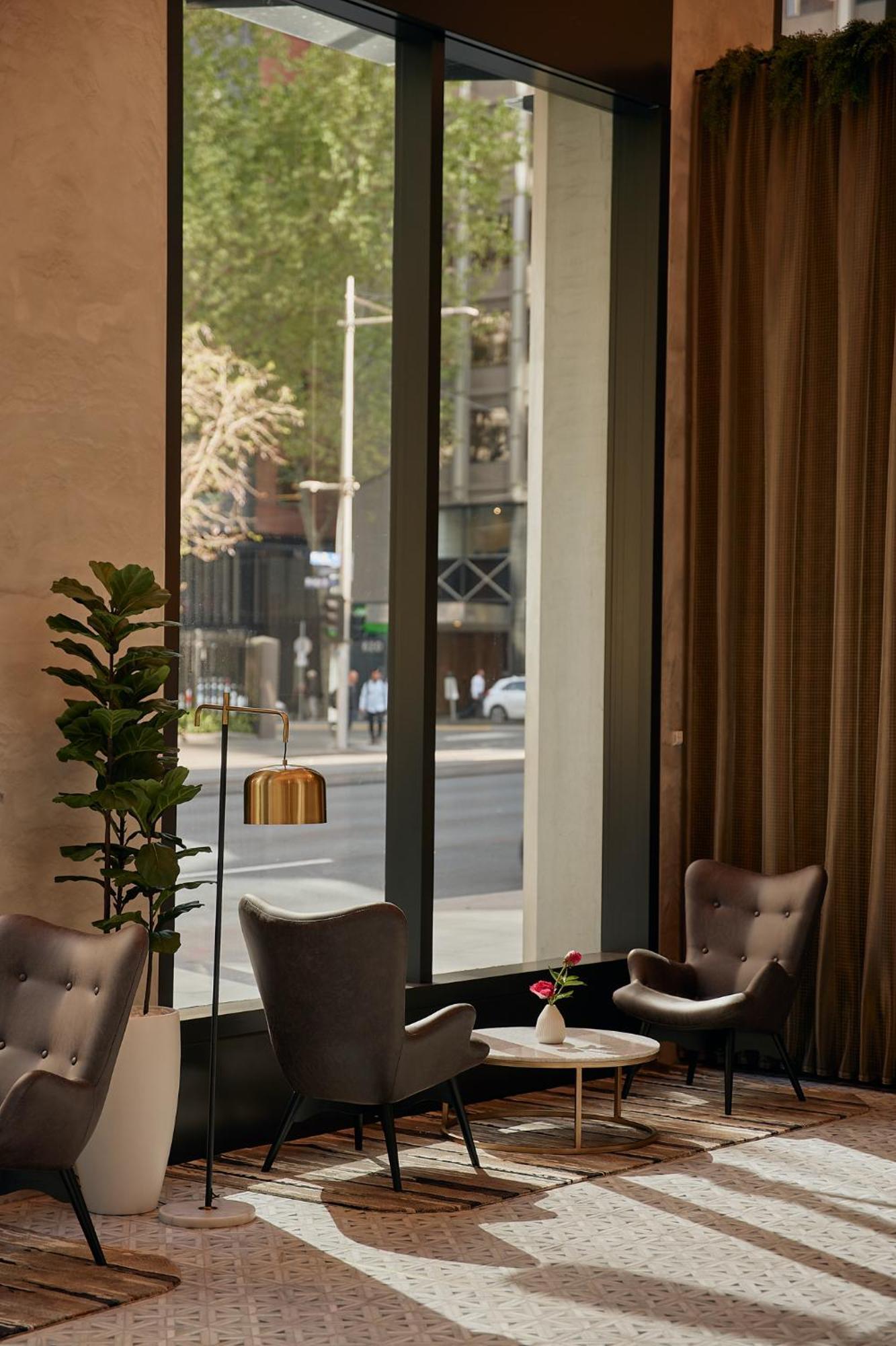 Meriton Suites Melbourne Ngoại thất bức ảnh The interior of the hotel