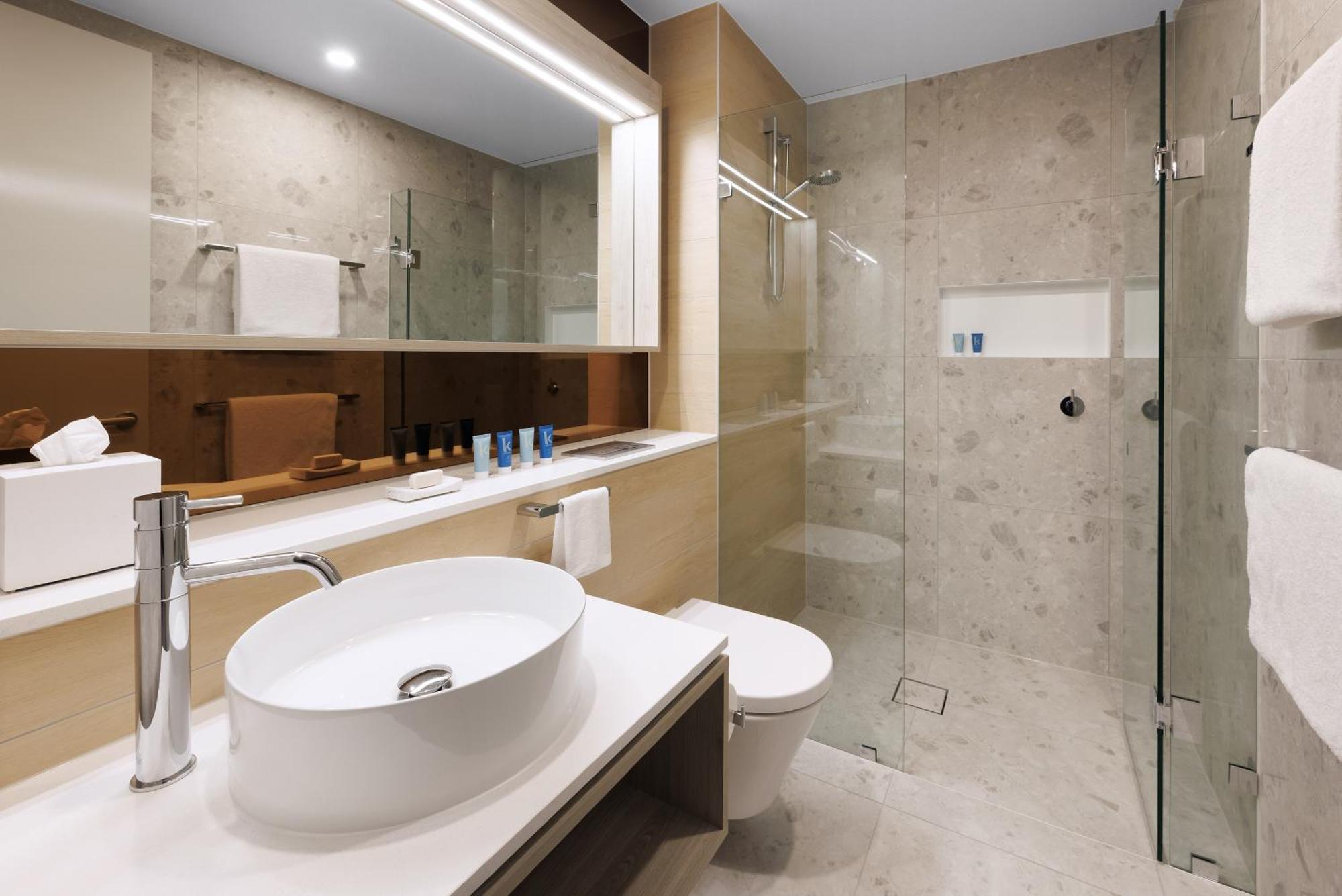 Meriton Suites Melbourne Ngoại thất bức ảnh Bathroom